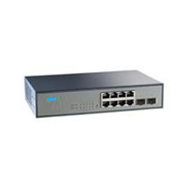 WEB MANAGED POE 8 PORTS WITH 2 SFP Layer 2 Access Switch Rev