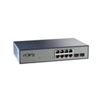 WEB MANAGED  POE 8 PORTS WITH 2 SFP Layer 2 Access Switch Rev 1