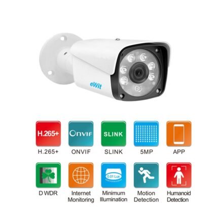 5MP POE IP bullet camera