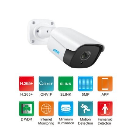 5MP POE IP bullet camera