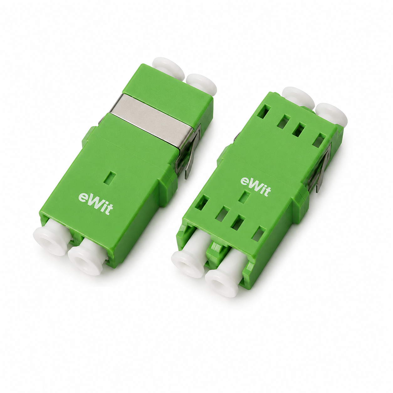 LC APC and LC PC Duplex Single Mode Adapter