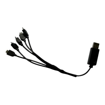 EWit 5-in-1 Universal Drone Charging Cable | Multi-Port USB Charger for RC Drone Batteries