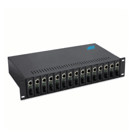 Chassis Fiber Media Converter 16 Slot