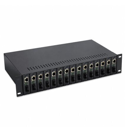 Chassis Fiber Media Converter 16 Slot