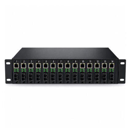 Chassis Fiber Media Converter 14 Slot