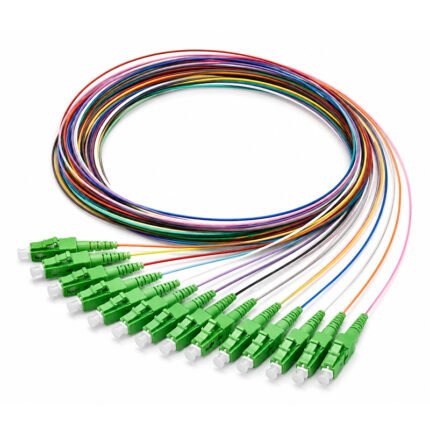 12 Color LC/APC & LC/PC Single Mode Fiber Pigtail 0.9mm (1.5 Meter)